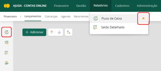 Adicionando favoritos