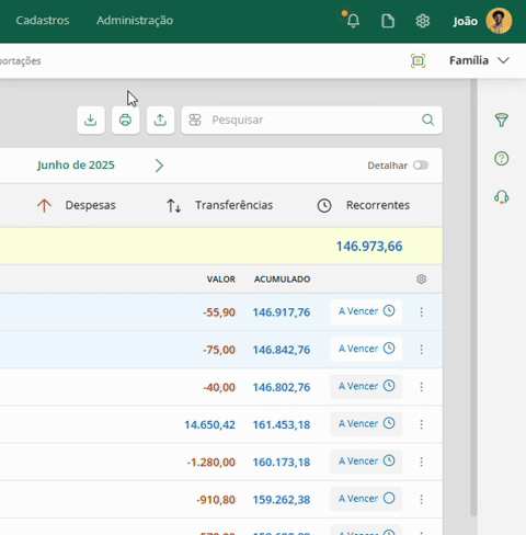 Acessando a central de ajuda