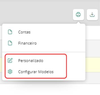 Personalizando e configurando modelos de relatório