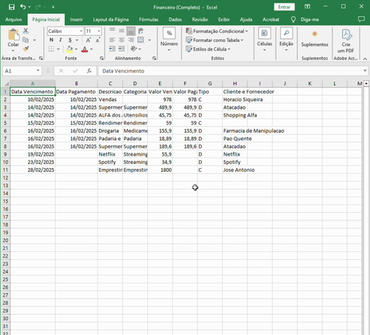 Alterando tipo do arquivo