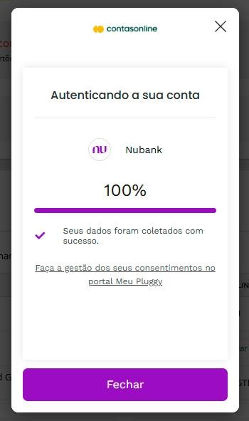 Autenticando sua conta