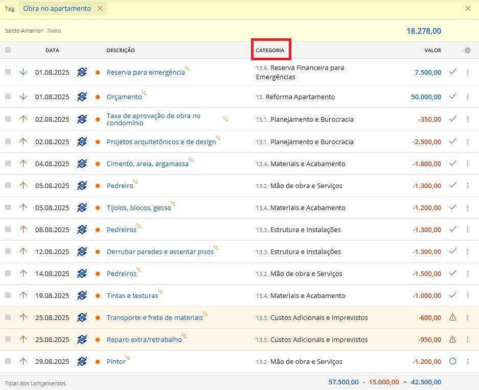 Registros da Reforma - Contas Online