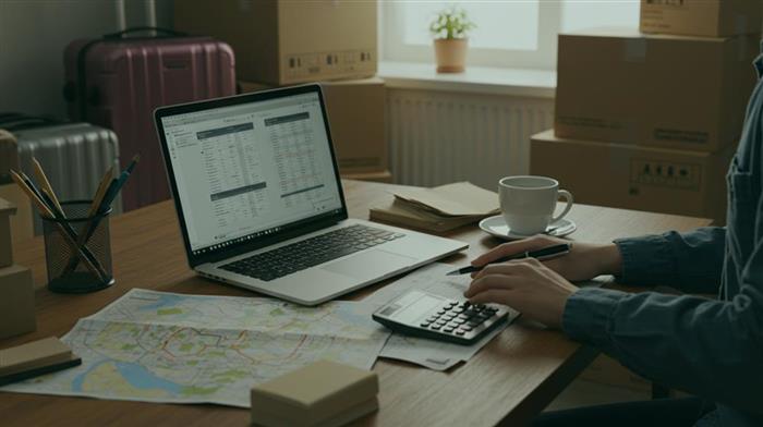 Guia de planejamento financeiro para mudar de cidade